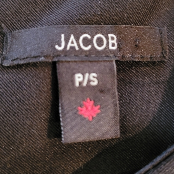 JACOB Sophisticated Little Black Cocktail Dress, Size Small - Picture 8 of 12